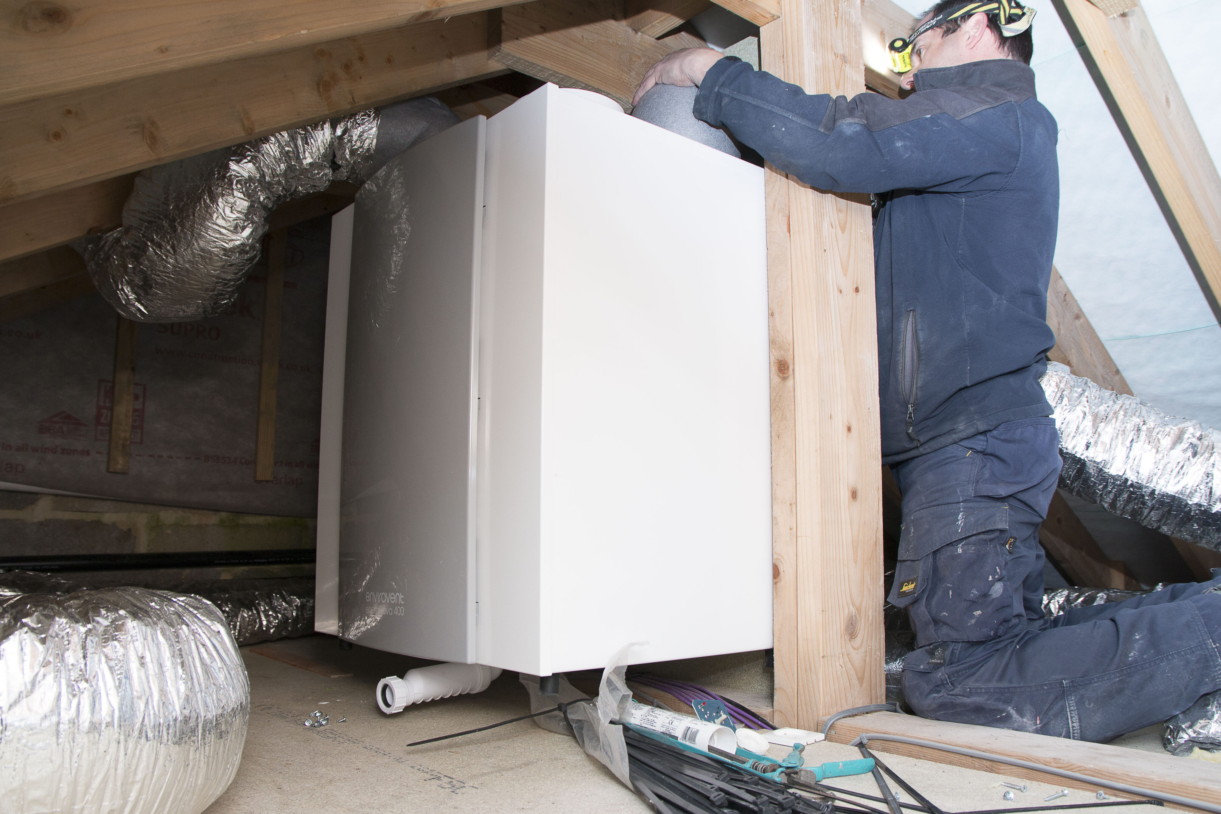 MVHR system installation in London